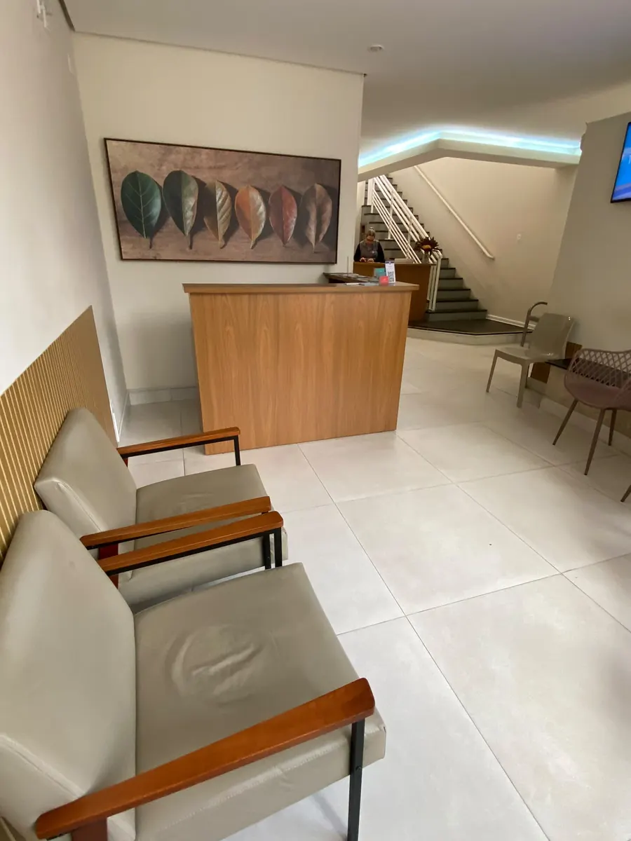 Recepção da Clínica Médica Atos.